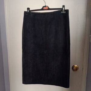 Vintage 🌟Danier Black Pencil Skirt Midi Work